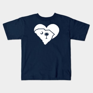 SOUTH CAROLINA LOVE Kids T-Shirt